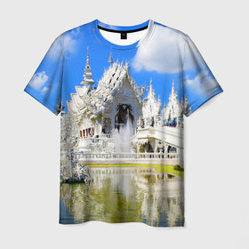 Мужская футболка 3D с принтом Таиланд в Петрозаводске, 100% полиэфир | прямой крой, круглый вырез горловины, длина до линии бедер | 