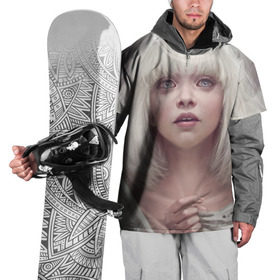Накидка на куртку 3D с принтом Sia в Петрозаводске, 100% полиэстер |  | Тематика изображения на принте: angel | pop | sia | ангел | поп | сиа