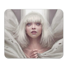 Коврик прямоугольный с принтом Sia в Петрозаводске, натуральный каучук | размер 230 х 185 мм; запечатка лицевой стороны | angel | pop | sia | ангел | поп | сиа