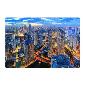 Магнитный плакат 3Х2 с принтом Таиланд в Петрозаводске, Полимерный материал с магнитным слоем | 6 деталей размером 9*9 см | architecture | bangkok | city | lights | night | sky | skyscrapers | sunset | thailand | архитектура | бангкок | город | закат | небо | ночь | огни | таиланд