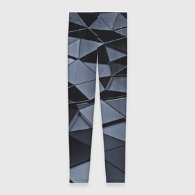 Леггинсы 3D с принтом Abstract Gray в Петрозаводске, 80% полиэстер, 20% эластан | Эластичный пояс, зауженные к низу, низкая посадка | абстракция | бумага | геометрия | грани | изгиб | линии | полигоны | полосы | постель | розовый | сочетания | текстура | треугольники