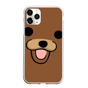 Чехол для iPhone 11 Pro матовый с принтом Медведь в Петрозаводске, Силикон |  | Тематика изображения на принте: интернет | клевый | медведь | мем | мишка | мишки | прикол | прикольный | смешной | шутка