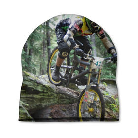 Шапка 3D с принтом Велоспорт гонка в Петрозаводске, 100% полиэстер | универсальный размер, печать по всей поверхности изделия | велик | велосипед | гонка | горы | деревья | железный конь | колесо | лес | лисапед | природа | ровер | спорт | спортсмен | стальной конь | тандем | трицикл | шлем