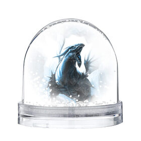 Снежный шар с принтом Dragon в Петрозаводске, Пластик | Изображение внутри шара печатается на глянцевой фотобумаге с двух сторон | fantasy | дракон | змей | миф | фэнтези