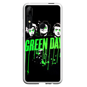 Чехол для Honor P Smart Z с принтом Green Day 4 в Петрозаводске, Силикон | Область печати: задняя сторона чехла, без боковых панелей | american idiot | green day | грин дей | грин дэй