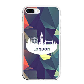 Чехол для iPhone 7Plus/8 Plus матовый с принтом Лондон в Петрозаводске, Силикон | Область печати: задняя сторона чехла, без боковых панелей | london