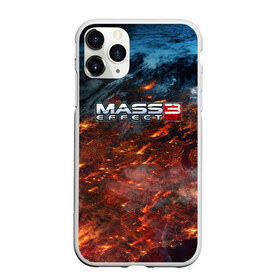 Чехол для iPhone 11 Pro матовый с принтом Mass Effect в Петрозаводске, Силикон |  | Тематика изображения на принте: n7 | shepard | галактика | жнец | космос | масс | нормандия | планета | шепард | эффект