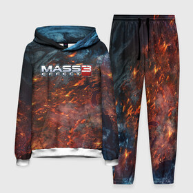 Мужской костюм 3D (с толстовкой) с принтом Mass Effect в Петрозаводске,  |  | n7 | shepard | галактика | жнец | космос | масс | нормандия | планета | шепард | эффект