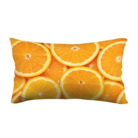 Подушка 3D антистресс с принтом Апельсинка в Петрозаводске, наволочка — 100% полиэстер, наполнитель — вспененный полистирол | состоит из подушки и наволочки на молнии | апельсин | свежесть | фрукт