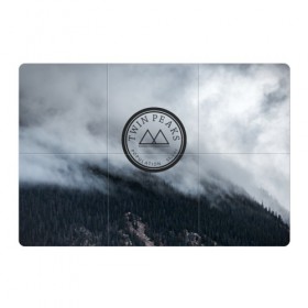 Магнитный плакат 3Х2 с принтом Twin Peaks в Петрозаводске, Полимерный материал с магнитным слоем | 6 деталей размером 9*9 см | Тематика изображения на принте: twin peaks | дэвид линч | лес | лора палмер | сова | твин пикс | туман