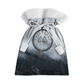 Подарочный 3D мешок с принтом Twin Peaks в Петрозаводске, 100% полиэстер | Размер: 29*39 см | twin peaks | дэвид линч | лес | лора палмер | сова | твин пикс | туман