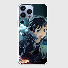 Чехол для iPhone 13 Pro Max с принтом Kirito агрессивный в Петрозаводске,  |  | anime | kirito | sao | sword art online | аниме | кирито | мастера меча онлайн