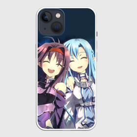 Чехол для iPhone 13 с принтом Konno в Петрозаводске,  |  | alfheim online | anime | konno yūki | sao | sword art online | zekken | абсолютный меч | аниме | асуна | кирито | конно юки | мастер меча онлайн | спящие рыцари