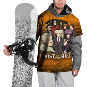Накидка на куртку 3D с принтом Ghost In The Shell 17 в Петрозаводске, 100% полиэстер |  | 