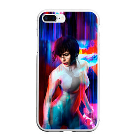 Чехол для iPhone 7Plus/8 Plus матовый с принтом Ghost In The Shell 13 в Петрозаводске, Силикон | Область печати: задняя сторона чехла, без боковых панелей | anime | аниме | анимешник | анимешникам | девятый отдел | ко:каку кидо:тай | кусанаги | майор | мотоко | призрак в доспехах | спецподразделение по предотвращению захвата оболочки. мотоко кусанаги