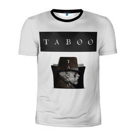 Мужская футболка 3D спортивная с принтом Taboo в Петрозаводске, 100% полиэстер с улучшенными характеристиками | приталенный силуэт, круглая горловина, широкие плечи, сужается к линии бедра | 