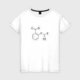 Женская футболка хлопок с принтом Coffee в Петрозаводске, 100% хлопок | прямой крой, круглый вырез горловины, длина до линии бедер, слегка спущенное плечо | кофе | кофейня | кофеман | любовь | напиток | химия | чай