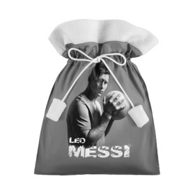 Подарочный 3D мешок с принтом Leo Messi в Петрозаводске, 100% полиэстер | Размер: 29*39 см | barcelona | spanish | аргентина | барселона | испания | лео | месси | мяч | футбол | футболист