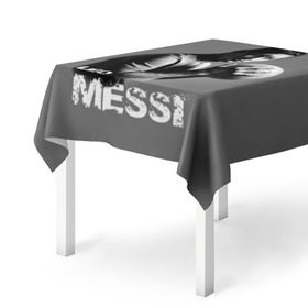 Скатерть 3D с принтом Leo Messi в Петрозаводске, 100% полиэстер (ткань не мнется и не растягивается) | Размер: 150*150 см | barcelona | spanish | аргентина | барселона | испания | лео | месси | мяч | футбол | футболист