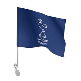 Флаг для автомобиля с принтом Tottenham hotspur в Петрозаводске, 100% полиэстер | Размер: 30*21 см | football | англия | болельщик | игрок | лондон | премьер лига | тоттенхэм хотспур | фанат | футбол | футболист | шпоры
