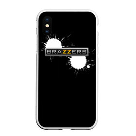 Чехол для iPhone XS Max матовый с принтом Brazzers в Петрозаводске, Силикон | Область печати: задняя сторона чехла, без боковых панелей | 3d | brazzers | new | vip | браззерс | новые | популярные | прикольные | тренд | хит