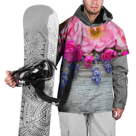 Накидка на куртку 3D с принтом Весенний аромат в Петрозаводске, 100% полиэстер |  | Тематика изображения на принте: желтый | красный | любовь | новинки | подарок | розы | сердце | текстура | тюльпаны | цветы