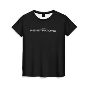 Женская футболка 3D с принтом The penetrators в Петрозаводске, 100% полиэфир ( синтетическое хлопкоподобное полотно) | прямой крой, круглый вырез горловины, длина до линии бедер | penetrators | the penetrators | пенетраторы