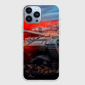 Чехол для iPhone 13 Pro Max с принтом Tank в Петрозаводске,  |  | Тематика изображения на принте: 3d | 9 мая | война | огонь | победа | танк | танкист | техника