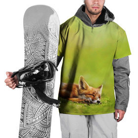Накидка на куртку 3D с принтом Лисичка спит в Петрозаводске, 100% полиэстер |  | Тематика изображения на принте: fox | животное | зверь | красивая | лес | лис | лиса | лисенок | лисица | лисичка | мех | патрикеевна | песец | плутовка | прикольная | природа | рыжая | рыжий цвет | сказка | хвост | хитрая | хищник