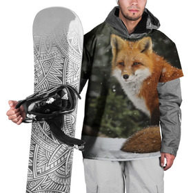 Накидка на куртку 3D с принтом Лиса в Петрозаводске, 100% полиэстер |  | fox | животное | зверь | красивая | лес | лис | лиса | лисенок | лисица | лисичка | мех | патрикеевна | песец | плутовка | прикольная | природа | рыжая | рыжий цвет | сказка | хвост | хитрая | хищник