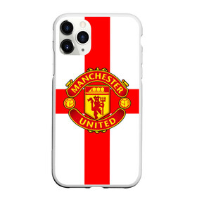 Чехол для iPhone 11 Pro матовый с принтом Manchester united в Петрозаводске, Силикон |  | 3д | fc | manchester united | mu | англия | британия | игра | канониры | красные дьяволы | лондон | манчестер | мю | флаг | флаг британии | футбол | эмблема