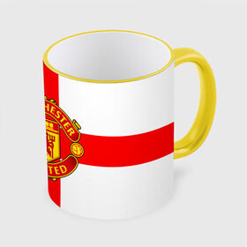 Кружка с полной запечаткой с принтом Manchester united в Петрозаводске, керамика | ёмкость 330 мл | 3д | fc | manchester united | mu | англия | британия | игра | канониры | красные дьяволы | лондон | манчестер | мю | флаг | флаг британии | футбол | эмблема