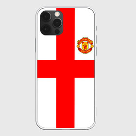 Чехол для iPhone 12 Pro с принтом Manchester united в Петрозаводске, силикон | область печати: задняя сторона чехла, без боковых панелей | 3d | 3д | fc | manchester united | mu | англия | британия | игра | канониры | красные дьяволы | лондон | манчестер | мю | флаг | флаг британии | футбол | эмблема