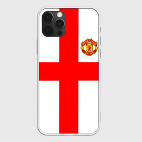 Чехол для iPhone 12 Pro Max с принтом Manchester united в Петрозаводске, Силикон |  | 3d | 3д | fc | manchester united | mu | англия | британия | игра | канониры | красные дьяволы | лондон | манчестер | мю | флаг | флаг британии | футбол | эмблема