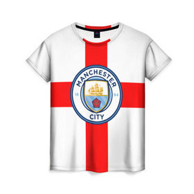 Женская футболка 3D с принтом Манчестер Сити в Петрозаводске, 100% полиэфир ( синтетическое хлопкоподобное полотно) | прямой крой, круглый вырез горловины, длина до линии бедер | 3d | manchester city | new | английская премьер лига | англия | апл | болельщикам | британия | игра | лондон | манчестер | манчестер сити | новые | популярные | прикольные | футбол | футбольный клуб | эмблема