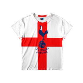 Детская футболка 3D с принтом Tottenham в Петрозаводске, 100% гипоаллергенный полиэфир | прямой крой, круглый вырез горловины, длина до линии бедер, чуть спущенное плечо, ткань немного тянется | Тематика изображения на принте: 3d | english | fc | football | new | tottenham | tottenham hotspur | англия | британия | логотип | лондон | новые | популярные | прикольные | тоттенхэм | тоттенхэм хотспур | фк | флаг | футбол | футбольный клуб
