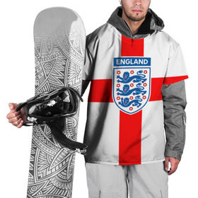 Накидка на куртку 3D с принтом Сборная Англии в Петрозаводске, 100% полиэстер |  | англия | игра | лондон | сборная | футбол