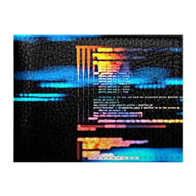 Обложка для студенческого билета с принтом Programming в Петрозаводске, натуральная кожа | Размер: 11*8 см; Печать на всей внешней стороне | 3d | codding | coding | computer | programing | админам | информатика | программа | программистам | программный код
