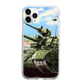 Чехол для iPhone 11 Pro матовый с принтом Защитники в Петрозаводске, Силикон |  | немецкий | русские | танки