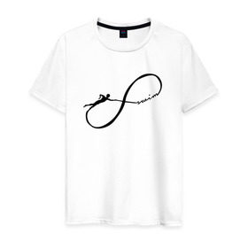Мужская футболка хлопок с принтом swim в Петрозаводске, 100% хлопок | прямой крой, круглый вырез горловины, длина до линии бедер, слегка спущенное плечо. | swim | swimming | плавание | пловец