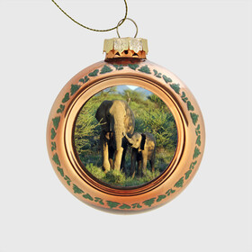 Стеклянный ёлочный шар с принтом Слониха и слоненок в природе в Петрозаводске, Стекло | Диаметр: 80 мм | африка | африканский | бивни | большой | гигант джунгли | зоопарк | индийский | индия | лесной великан | мамонт | огромный | саванна | сафари | серый | слон | слоненок | слониха | стадо | уши | хобот
