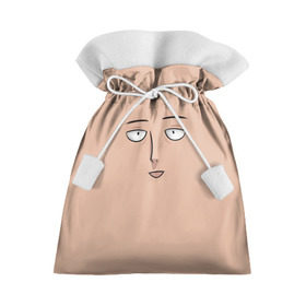 Подарочный 3D мешок с принтом One punch man в Петрозаводске, 100% полиэстер | Размер: 29*39 см | Тематика изображения на принте: anime | one punch man | saitama