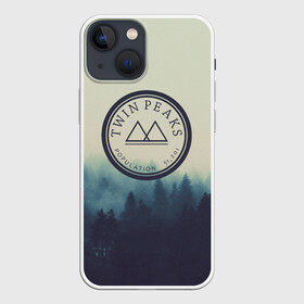 Чехол для iPhone 13 mini с принтом Twin Peaks в Петрозаводске,  |  | twin peaks твин пикс | годнота | девид линч | лес | лора палмер | сова | туман
