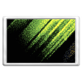 Магнит 45*70 с принтом Пиксельные лучи в Петрозаводске, Пластик | Размер: 78*52 мм; Размер печати: 70*45 | Тематика изображения на принте: 3d | другие | красивые | линии | лучи | огни | пиксели | поверхности | полосы | прикольные | свет | текстуры | яркие