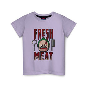 Детская футболка хлопок с принтом Dota 2 - Fresh Meat в Петрозаводске, 100% хлопок | круглый вырез горловины, полуприлегающий силуэт, длина до линии бедер | dota | dota2 | game | online | дота | игра | крюк | онлайн | пудж | стратегия | хук