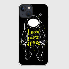 Чехол для iPhone 13 с принтом More space в Петрозаводске,  |  | день космонавтики | звезда | звезды | космонавт | космонавты | космос | планета | планеты | ракета | ракеты