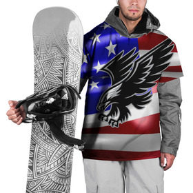 Накидка на куртку 3D с принтом Флаг США с орлом в Петрозаводске, 100% полиэстер |  | usa | америка | белоголовый | герб | государство | доллар | дядя сэм | звездно полосатый флаг | лысый | нато | оон | орел | птица | свобода | символ | соединённые штаты америки | страна | сша | штат