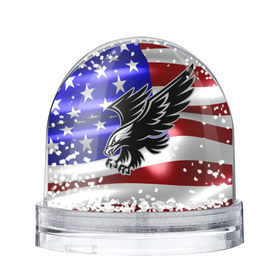 Снежный шар с принтом Флаг США с орлом в Петрозаводске, Пластик | Изображение внутри шара печатается на глянцевой фотобумаге с двух сторон | usa | америка | белоголовый | герб | государство | доллар | дядя сэм | звездно полосатый флаг | лысый | нато | оон | орел | птица | свобода | символ | соединённые штаты америки | страна | сша | штат