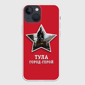 Чехол для iPhone 13 mini с принтом Тула город герой в Петрозаводске,  |  | битва | великая | война | герой | город | день | отечественная | победы | тула
