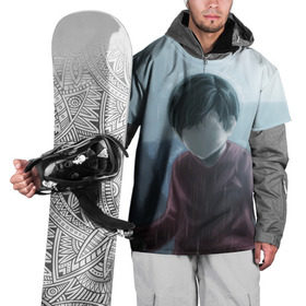 Накидка на куртку 3D с принтом INSIDE в Петрозаводске, 100% полиэстер |  | boy | inside | limbo | playdead | инсайд | лимбо | мальчик